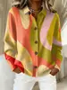 Cárdigan de Punto con Solapas Transfronterizo Europeo y Americano para Mujer, Ropa de Otoño e Invierno, Estilo Holgado Relajado, Suave y Esponjoso, Chaqueta Suéter Anti-pilling