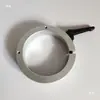 Braçadeira de posicionamento com defletor de aço inoxidável para eixo inflável, braçadeira de fixação, fixação de etiqueta, bucha de expansão, braçadeira de eixo operada manualmente, anel de retenção