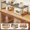 Prateleira para Micro-ondas de Cozinha Casa Rack de Armazenamento Multifuncional para Temperos Prateleira Camada Interna Expansível para Armário Sob a Pia