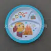 Louça de melamina louça infantil de melamina prato de jantar de desenho animado tigela colher garfo conjunto de quatro peças prato dividido de três compartimentos prato dividido