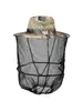 Sombrero de Pesca Camuflado, Sombrero Transpirable de Malla, Anti-Mosquitos, Protección Solar, Sombrilla Transpirable, Sombrero Plegable Anti-Abejas, Sombrero de Apicultor