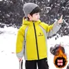 Abrigo para Niños Estilo Otoño Invierno Chaqueta con Capucha 3 en 1 Infantil Nuevo Estilo 2026 Ropa Superior Gruesa Acolchada para Bebé Niño
