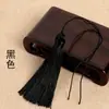 Marcador de Página Colgante con Borla Corto Grueso de 8 cm de Ancho Accesorio para el Cabello Ropa Hanfu Adorno Colgante para Coche Accesorio de Decoración para Cortinas