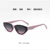 Gafas de Sol Irregulares Estilo Gato con Protección Solar, Gafas de Sol de Montura Pequeña a la Moda para Mujer, Gafas de Estilo Europeo y Americano de Alta Gama Transfronterizas