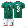 Camisa Titular da Copa do Mundo de 2026 México Nº. 14 Ervilhinha Não. 9 Uniforme da Seleção Raul Uniforme de Futebol de Manga Curta
