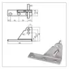 Bisagra de puerta, refrigerador en forma de estrella, congelador Grinsda, accesorios para puerta de congelador, eje de puerta, accesorios para puertas de cuatro y seis puertas, bisagra de puerta, eje de puerta
