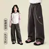 Tutu Elefantito Ropa Infantil Pantalones para Niñas Otoño 2026 Nuevo Estilo Pantalones Curvos para Niños Pantalones Deportivos Casuales para Niños Mayores