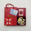 Llavero de Oro Puro 999 con Logo Corporativo Personalizado Accesorio para Bolsa para Promoción de Transmisiones en Vivo Aprobación Disponible
