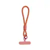 Lanyard Tejido Corto de Moda para Teléfono Móvil Anillo de Doble Propósito Multifuncional Correa de Muñeca Cuerda de Poliéster Fuerte Anti-Pérdida Accesorios
