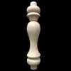 Decoración de Gabinete de Vino Pequeño con Forma de Calabaza de Madera Maciza Estilo Europeo, Pilar Pequeño de Puente de Pasillo, Cabeza de Columna Tallada en Madera, Columna Romana Redonda