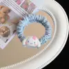 Diadema de dibujos animados fresca de verano Sanrio melody, cuerda para coleta de niña linda dulce ins, banda de goma, tocado