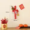 La Alegría de Mudarse a una Casa Nueva: Colgantes de Puerta con el Personaje "Wan Zi Jie," Decoraciones para el Hogar Nuevo, Artículos para la Mudanza, Colgantes con el Carácter "Fu," Montaje de Ambiente Festivo