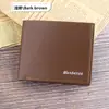 Venta Caliente Transfronteriza Cartera para Hombre 80% de Descuento Cartera de PU Portatarjetas Gran Capacidad Billetera para Monedas Pequeña Envío Directo