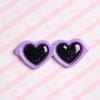 Accesorios para carcasas de teléfonos móviles material de decoración DIY accesorios para mascotas DIY dibujos animados DIY corazón gafas pequeñas