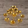 Suministro Directo de Portavelas de Aceite de Mantequilla de Aleación, Lámparas de Siete Estrellas, Candelabros Domésticos de Aleación, Portavelas de Siete Niveles, Venta al por Mayor