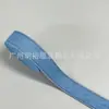 Diadema con ribete de mezclilla cosido por ambos lados, bolso de hombro, correa para borde de equipaje, accesorio de ropa estilo Chanel para manualidades, cinta