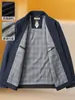 Jaqueta para o Pai, Roupa de Exterior Casual para Primavera e Outono, Novo Estilo Primavera e Outono para Meia-Idade e Idosos, Jaqueta Masculina de Caimento Solto