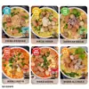 Caixa Completa com 6 Copos de Sabores Variados Takoyaki Oden Ramen Macarrão Instantâneo para Pessoas Preguiçosas, Comida Instantânea de Cozimento Rápido para Lanches da Madrugada