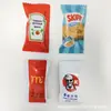 [geladeira] bolsa criativa de lanche simulação bolsa pequena cozida no vapor feijões felizes da Dove M chocolate Ferrero doce