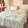 Manta luxuosa e elegante de pelo de coelho, espessada com lã de cordeiro, adequada como manta de ar condicionado, manta de sofá ou manta para cochilo no escritório