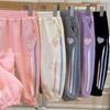 Pantalones Casuales de Primavera y Otoño para Niños, Pantalones Deportivos para Bebé, Pantalones Largos Sueltos para Niñas, Ropa Nueva de Otoño para Niños Pequeños y Niños