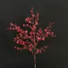 Flores Artificiales Rojas Salón de Bodas Chino Arreglo Escénico de Flores Artificiales Rosa Hortensia Orquídea Mariposa Arte Floral Flores Artificiales
