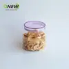 Frasco de Plástico Grueso para Alimentos de Mascotas de 370 ml para Galletas, Té de Flores y Alimentos Cocidos, Frasco Redondo Sellado para Dulces