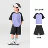 Traje Deportivo para Niños de Duoduo, Algodón Fresco, Nuevo Estilo Verano 2026, Conjunto de Manga Corta y Shorts de Verano para Niños Mayores