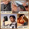Adequado para capa protetora de celular Honor Magicv5, suporte de pulseira 2 em 1, capa flip, janela de visualização inteligente, capa de couro simples 5ª geração