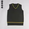 Suéter Cuello V Harry Potter Cuatro Casas Cos Diario Uniformes Escolares Masculinos y Femeninos Ropa Cos Chaleco de Algodón Chaleco Mayoreo