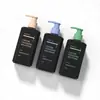 Exclusivo para ventas transfronterizas: Botella de gel de ducha de 300 ml, material de embalaje para mascarilla capilar de plástico HDPE, botella de champú vacía personalizada de alta gama