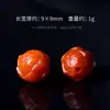 Atacado Ágata Vermelha do Sul Deus da Riqueza Lótus Pixiu Escultura Acessórios DIY Contas de Ágata Contas Soltas