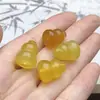 Acessórios de Agata Natural em Forma de Cabaça Oca, Pedras Espaçadoras Coloridas de Calcedônia para Pulseiras DIY, Itens Decorativos Versáteis, Em Estoque para Atacado