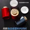 Mini Té Negro Té Verde Tarro Pequeño de Té tamaño pequeño Tarro Sellado Tarro Creativo de Hierro Caja de Regalo Vacía Tarro Pequeño de Té Tarro Vacío de Té Empaque