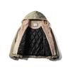 Ropa para Hombre Beijie Marca de Moda Americana 2025 Invierno Nuevo Estilo Zhaoshandiao Chaqueta de Algodón con Capucha Chaqueta de Algodón Lavado para Hombre Chaqueta Gruesa de Algodón