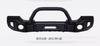 Pára-choques transfronteiriços aplica-se 18-24JEEP Wrangler Spartan pára-choque dianteiro modificado pára-choque traseiro JL Wrangler pára-choque dianteiro