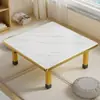 Mesa de suelo Mesa de centro para mirador Kang (cama de ladrillo calefactada) mesa plegable cálida Mesa de camping para exteriores Mesa de café para dormitorio Mesa de estudio Mesa de póker
