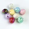 Crema uv cuentas de piña color real colorido cadena de teléfono móvil diy pulsera accesorios de joyería material hecho a mano para niños cuentas sueltas