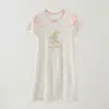 Camisola Infantil 2026 Verão Estilo Fino Camisola de Menina Classe A Menina Youkesi Roupa de Casa Respirável Roupas para Ar Condicionado