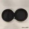 En stock bolsa redonda de eva negra para auriculares bolsa de almacenamiento para accesorios digitales auriculares Bluetooth impermeable caja de embalaje portátil