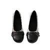 Zapatos Mary Jane Franceses de Venta Caliente para Mujer 2026 Otoño Correa Doble Hebilla Boca Baja Zapatos de Salón Versátiles para el Trabajo Estilizadores Tacón Bajo Bailarinas