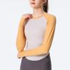 Ropa de yoga de otoño e invierno blusa de manga larga top para mujer ropa deportiva de alta calidad para entrenamiento de Pilates ropa de fitness
