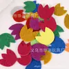 Pegatinas de Polvo Dorado Amazon al por Mayor Parches Florales Hechos a Mano Pegatinas de Jardín de Infancia Juguetes Educativos Belleza y Trabajo Pegatinas Decorativas de Pared