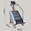 Máquina de Escaleras, Máquina de Step, Máquina Aeróbica de Escalada, Máquina de Escalada de Gimnasio, Escalador Personalizable Multifuncional para el Hogar, Máquina de Escalada de Escaleras
