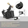 Máquina de Tatuagem Bobina Cisne Negro 8 Voltas Kit de Tatuagem Acessórios Iniciantes Prática Linha de Corte Máquina de Névoa