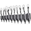 Chumbada Weihe Artigos Esportivos com Conector Linha Gancho Peso Chumbada Pingente Anel Duplo Chumbada Chumbada de Pesca Atacado Transfronteiriço