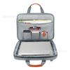 Fabricante de Bolsas para Computadora para Negocios de Comercio Electrónico Transfronterizo Personaliza Bolsa Gris de Tela Oxford para Tableta Portátil Amazon Cruzada