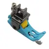 Máquina de Coser Plana Modelo Nuevo Pie Prensatelas Rodillo de Plástico de Teflón para Borde Derecho SP-18 con Tope de Borde Cuchilla Pie Prensatelas Transfronterizo