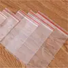 30 bolsa ziplock de seda extra gruesa tamaño pequeño y mediano bolsa sellada bolsa de hueso pe bolsa de embalaje para accesorios de ferretería bolsa sellada transparente bolsa