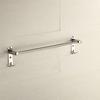Toallero de acero inoxidable 304 transfronterizo luz brillante con gancho barra sencilla barra doble baño inodoro toallero toalla